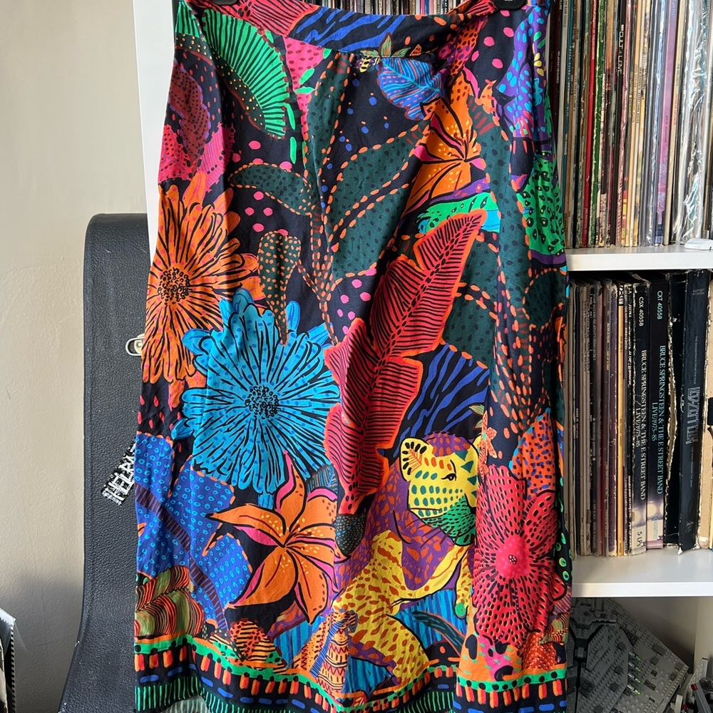 Farm Rio Cool Leopards Skirt